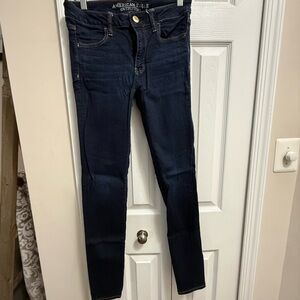 American Eagle Outfitters Women's Dark Indigo Jegging Jeans